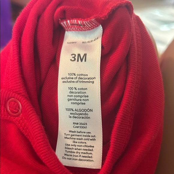 Carter's Red 'My First Christmas' Bodysuit - Picture 4 of 4